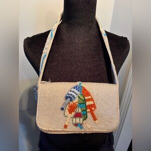 Viral buoy Beaded Multicolor Shoulder Bag
